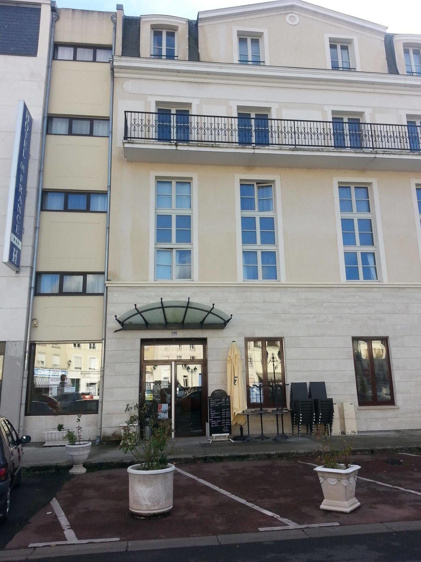Hotel De France Montargis Eksteriør billede